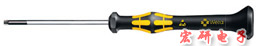 1567 TORX® BO Kraftform Micro Screwdriver with bore hole in TORX® section