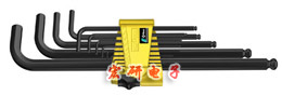 950 PKL/13 SZ N Hex Key Set, Imperial, BlackLaser